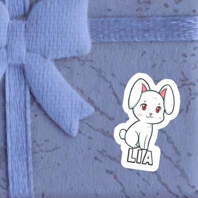 Lia Autocollant Lapin Image