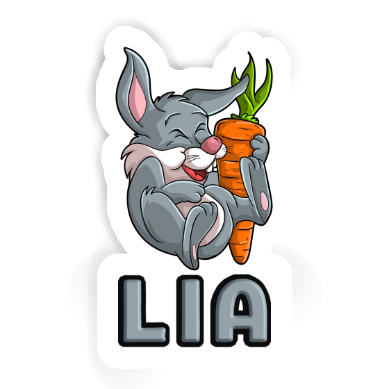 Sticker Lia Easter bunny Gift package Image