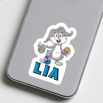 Aufkleber Lia Osterhase Laptop Image