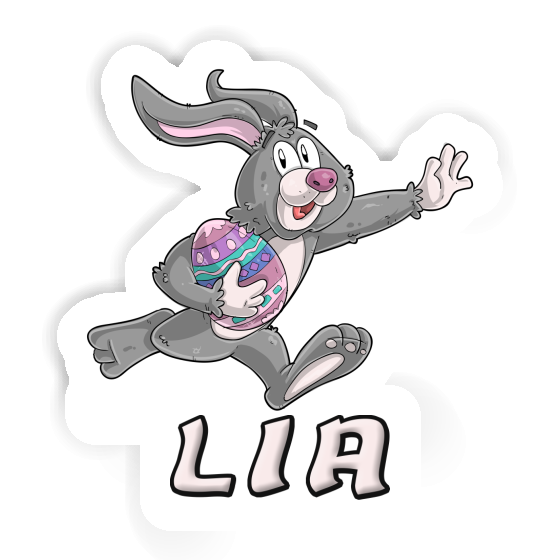 Easter bunny Sticker Lia Laptop Image