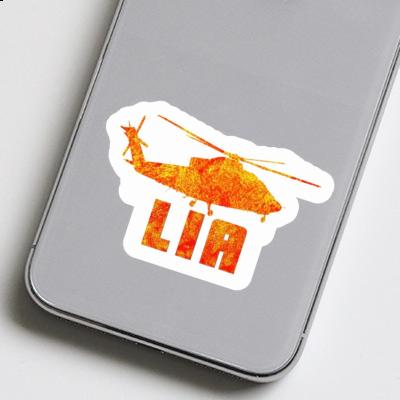 Sticker Lia Helicopter Laptop Image