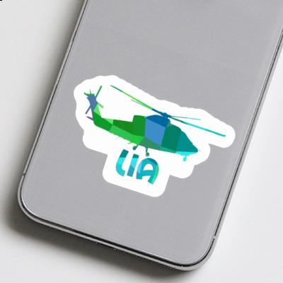 Lia Sticker Helicopter Notebook Image