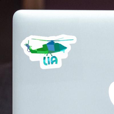 Lia Sticker Helicopter Image