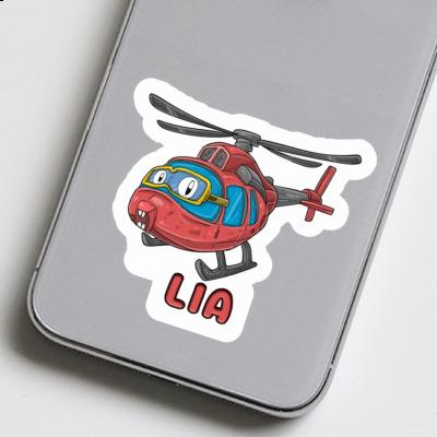 Helicopter Sticker Lia Image