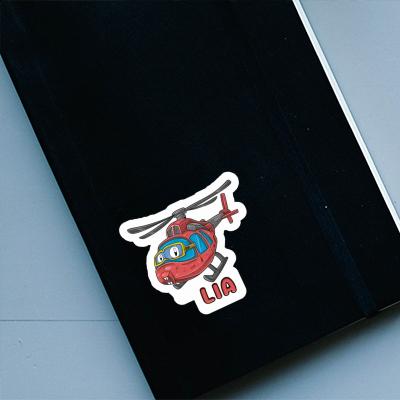 Helicopter Sticker Lia Laptop Image