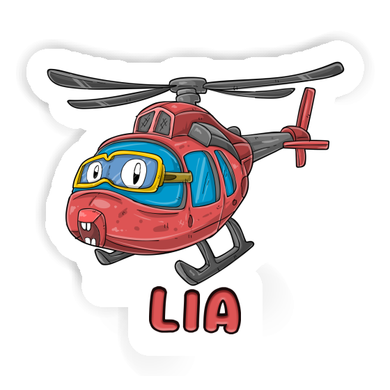 Helicopter Sticker Lia Gift package Image