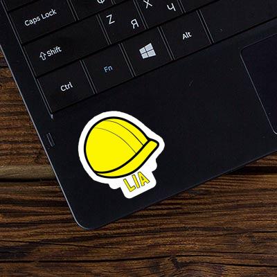 Lia Sticker Bauhelm Laptop Image