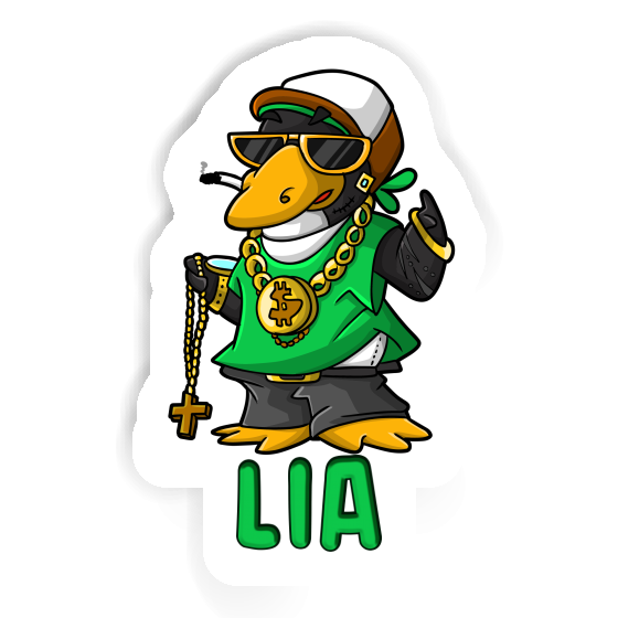 Sticker Lia Hip Hop Penguin Image