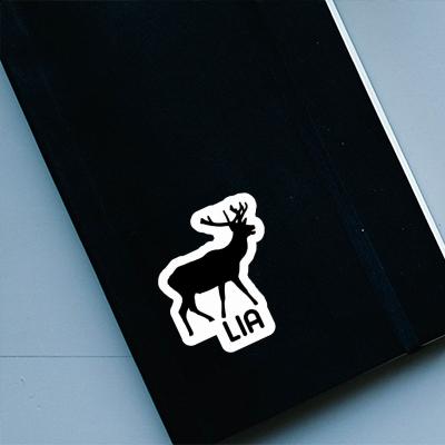 Autocollant Cerf Lia Notebook Image