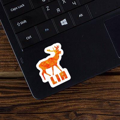 Deer Sticker Lia Laptop Image