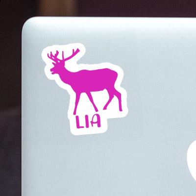 Sticker Hirsch Lia Laptop Image