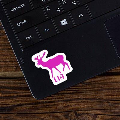 Sticker Hirsch Lia Laptop Image