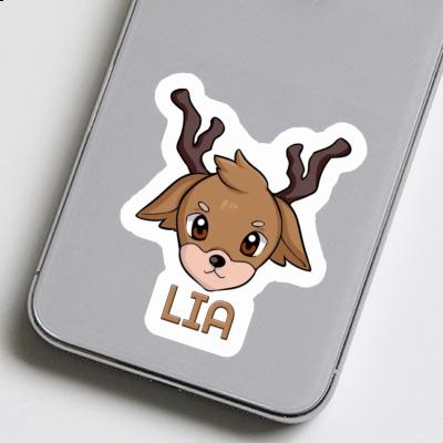 Sticker Lia Deerhead Notebook Image