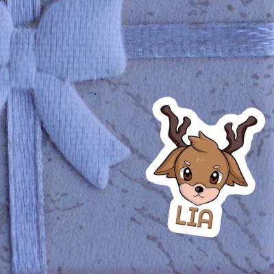 Sticker Lia Deerhead Laptop Image