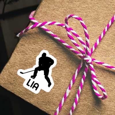 Autocollant Joueur de hockey Lia Gift package Image