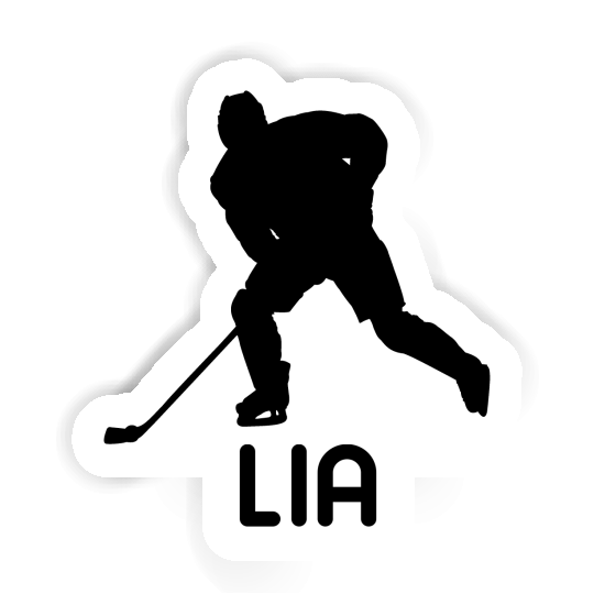 Eishockeyspieler Sticker Lia Image