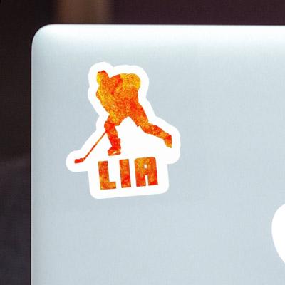 Sticker Eishockeyspieler Lia Gift package Image