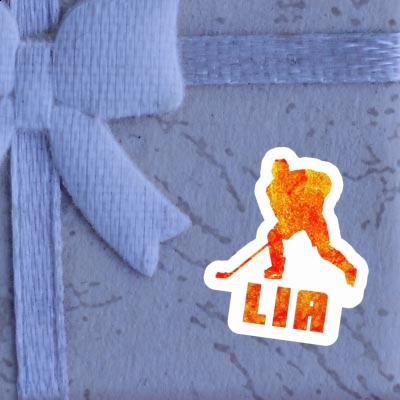 Sticker Hockey Player Lia Gift package Image