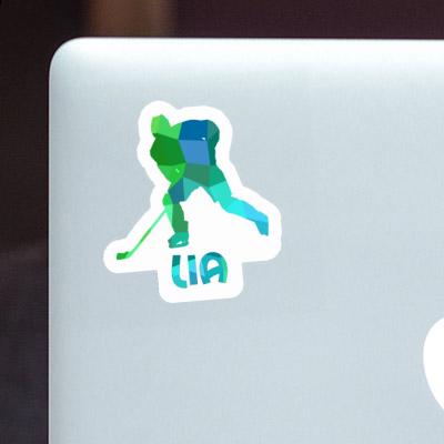 Lia Sticker Hockey Player Gift package Image