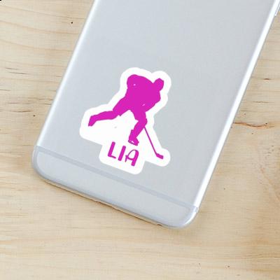 Hockey Player Sticker Lia Gift package Image