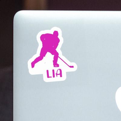 Hockey Player Sticker Lia Gift package Image