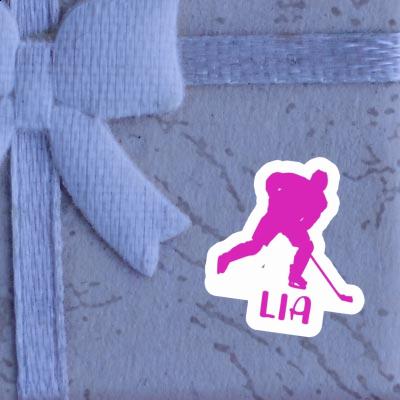 Hockey Player Sticker Lia Image