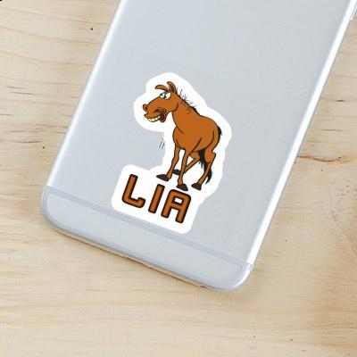 Lia Autocollant Cheval Notebook Image