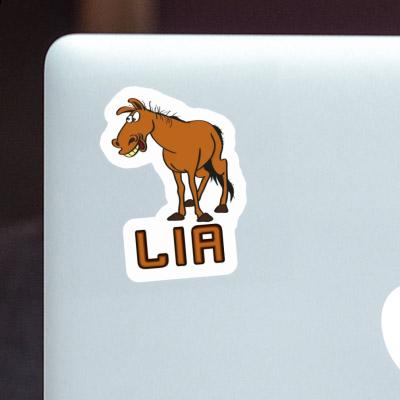 Lia Autocollant Cheval Laptop Image