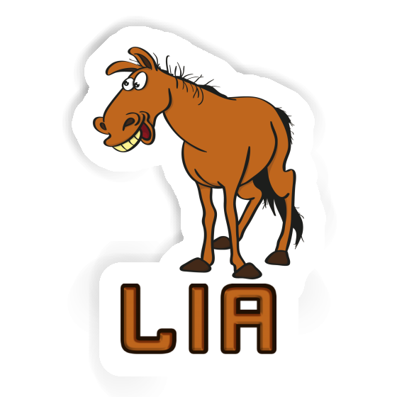 Horse Sticker Lia Laptop Image