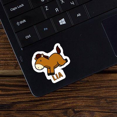 Horse Sticker Lia Laptop Image