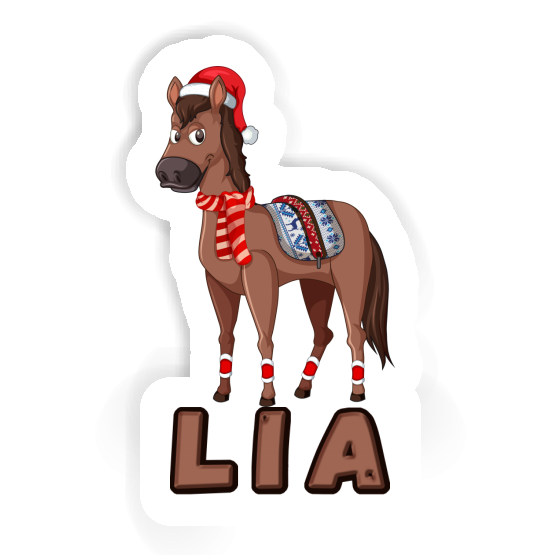 Weihnachtspferd Sticker Lia Gift package Image