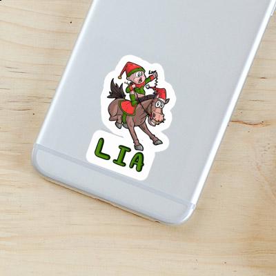 Sticker Christmas Horse Lia Image