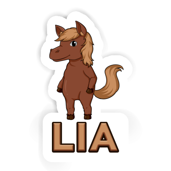 Lia Sticker Pferd Laptop Image