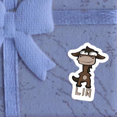 Lia Sticker Standing Horse Gift package Image