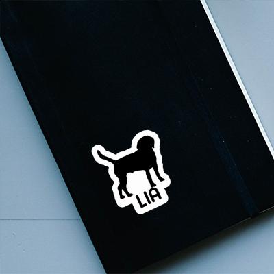 Lia Aufkleber Hund Notebook Image