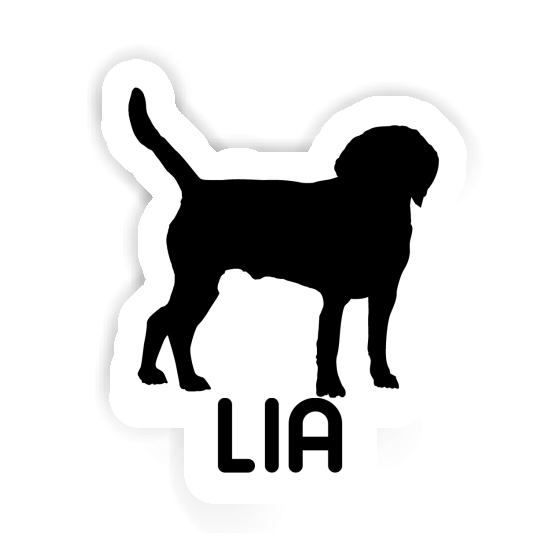 Sticker Lia Dog Laptop Image