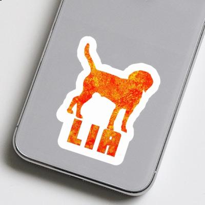 Sticker Lia Hund Notebook Image