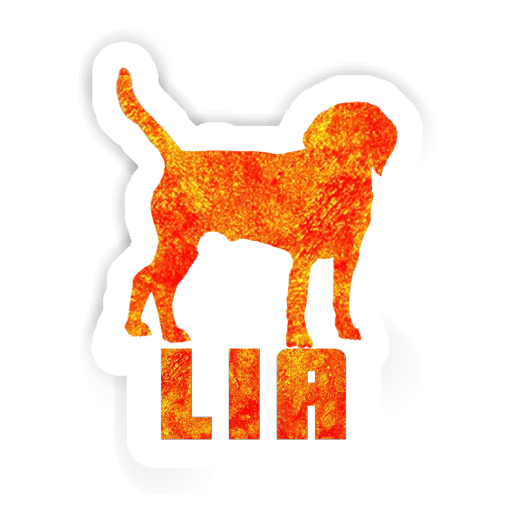 Sticker Lia Dog Gift package Image