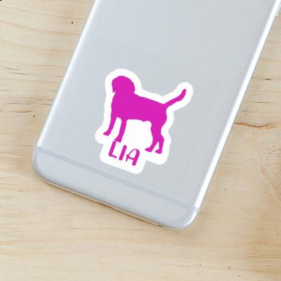 Lia Sticker Dog Notebook Image