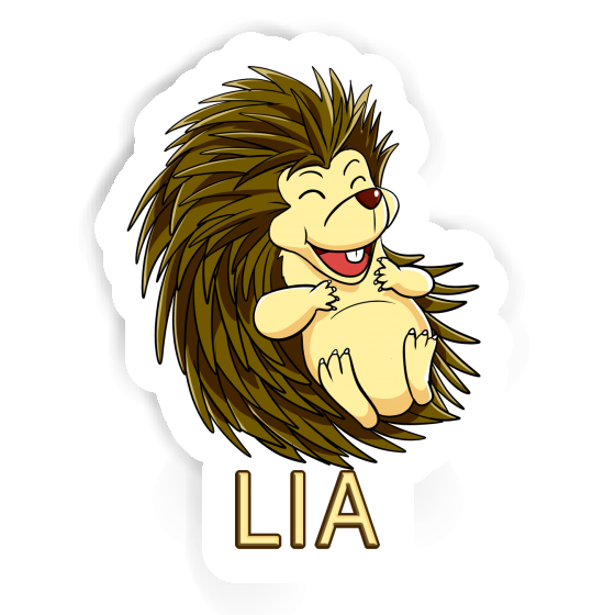 Lia Sticker Hedgehog Laptop Image