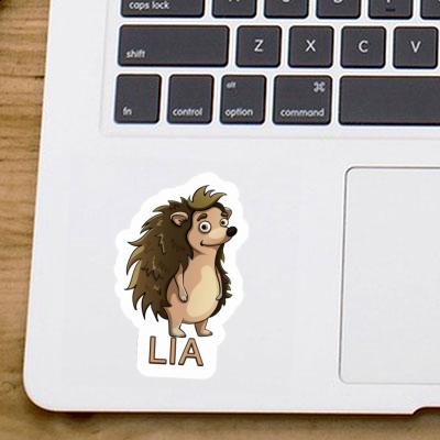 Standing Hedgehog Sticker Lia Image