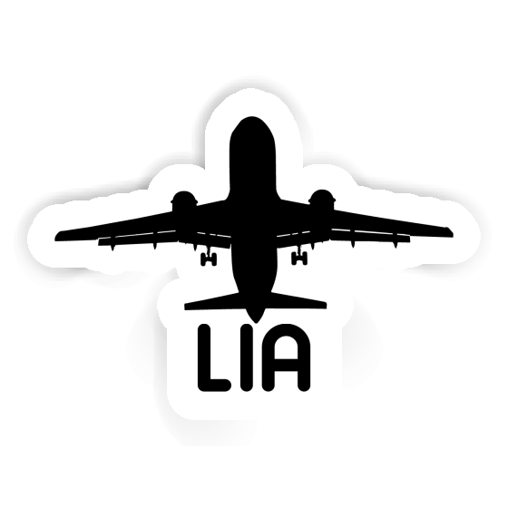 Sticker Jumbo-Jet Lia Laptop Image