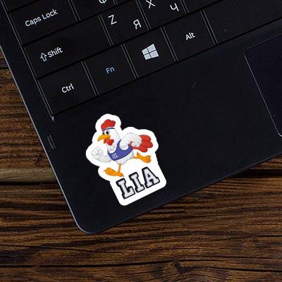 Jogger Sticker Lia Laptop Image