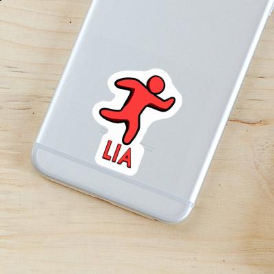 Lia Sticker Jogger Notebook Image