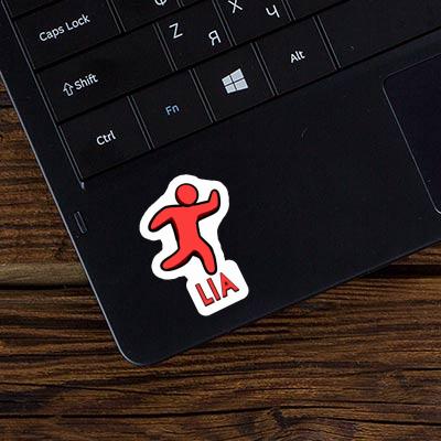 Runner Sticker Lia Notebook Image