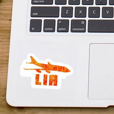 Sticker Jumbo-Jet Lia Notebook Image