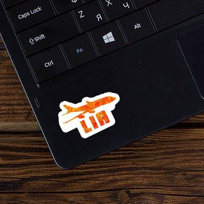 Sticker Jumbo-Jet Lia Laptop Image