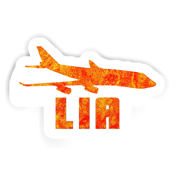 Sticker Jumbo-Jet Lia Laptop Image