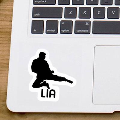 Sticker Karateka Lia Image