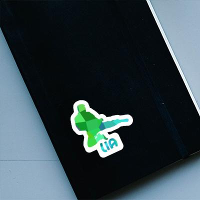 Sticker Lia Karateka Notebook Image